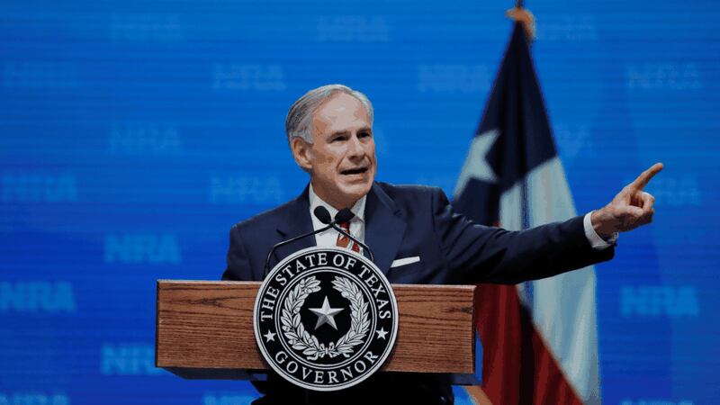 Greg Abbott y su plan de un muro fronterizo en Texas