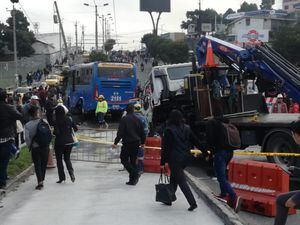 Quito: cuatro heridos por accidente de tránsito en la avenida Moraspungo
