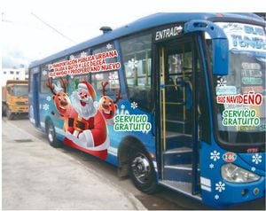 Servicio de buses será gratuito en Quito por Navidad