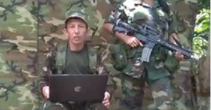 El escalofriante video de disidencias de las Farc donde amenazan con hacer limpieza social