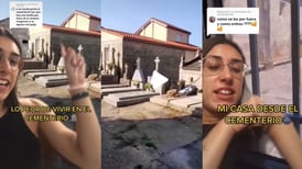 Es viral: Mujer vive al lado de un cementerio y lo que mostró por su ventana es sorprendente