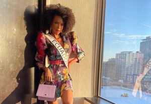 A días para el Miss Universo: Te enseñamos como votar por Nayelhi González, Miss Ecuador