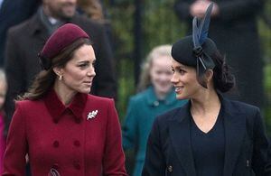 Esta es la “tregua” que hicieron Meghan Markle y Kate Middleton por orden de la reina