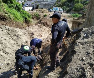 Fiscalía hace levantamiento de restos óseos hallados en Pomasqui