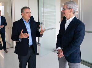 Colombia: El presidente Iván Duque visitó Silicon Valley y se reunió con compañías como Apple y Google