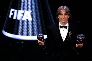 Luka Modric entra en la historia y es el The Best del fútbol mundial