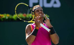 No hay clásico: Nadal se retira de Indian Wells por lesión de rodilla y Federer pasa a la final