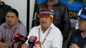 Gobierno Nacional acusa de "amedrentamiento" el accionar de Jaime Vargas en Tigua