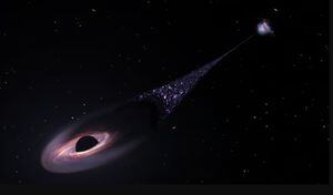 Agujeros negros pueden alcanzar velocidades de casi 29 mil km/s y abandonar sus galaxias: estudio