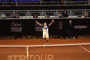 Tomás Barrios y su primera victoria en el Chile Open: "Hasta ahora es el partido más importante de mi carrera"