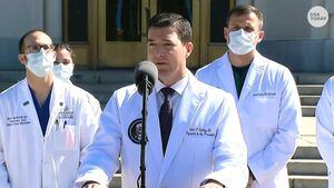 Sean Conley, el controvertido médico osteópata que recetó hidroxicloroquina a Trump