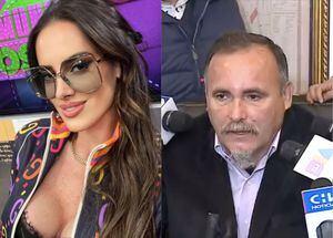 Adriana Barrientos defendió a Paul Vásquez tras incidente en aeropuerto: “Se le pasó de copas, nada más. Es un borrachito más”