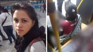 Hombre apuñala a una joven en un alimentador de Transmilenio y nadie la ayuda