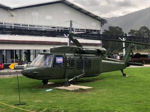 Helicóptero de la Fuerza Aérea cayó a un abismo cerca de Bogotá