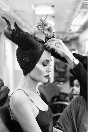 La increíble transformación de Angelina Jolie en Maléfica