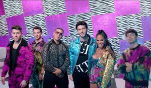 Video: Sebastián Yatra, Natti Natasha y Daddy Yankee estrenan su canción con Jonas Brothers