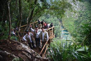 FOTOS. Inauguran mirador en Monumento Natural Semuc Champey