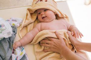 Recomendaciones para el primer baño del bebé