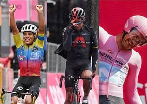 Giro de Italia: revive las increíbles victorias de Carapaz, Caicedo y Narváez