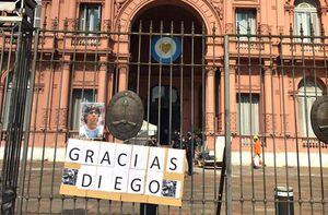 Maradona será velado en la Casa Rosada, sede del poder ejecutivo de Argentina