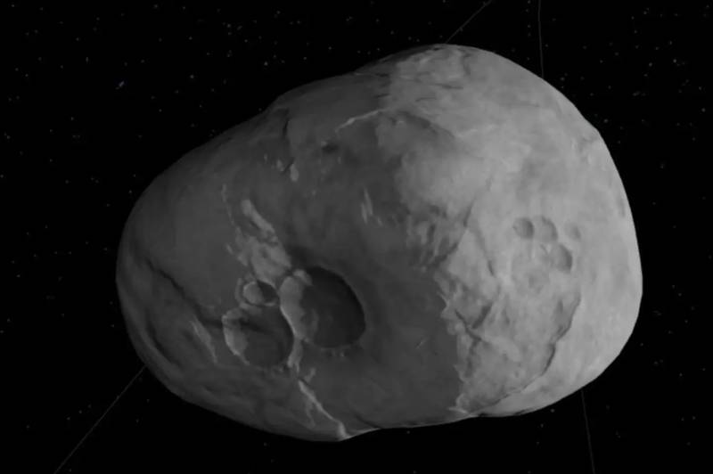 Recientemente se proyectó que un asteroide llamado 2023 DW tendría una pequeña posibilidad de estrellarse contra la Tierra el 14 de febrero de 2046. | Foto: Observación de asteroides de la NASA