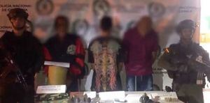 Capturan a tres hombres señalados de ser autores materiales de masacre en Segovia