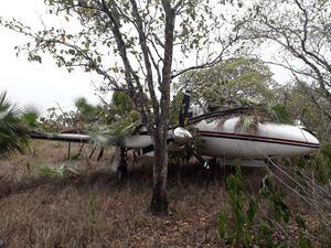 Detectan por medio de radares una aeronave que permanecía oculta en Petén