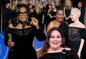 ¿Por qué las famosas no vistieron de negro para la entrega del Oscar 2018?