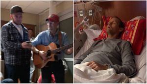 Perdió la batalla contra el cáncer, pero antes morir cumplió su último deseo: entonó su canción favorita junto a familiares y amigos