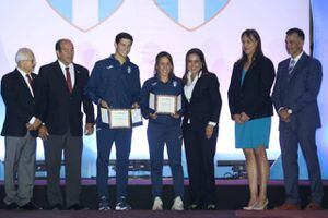 Atletas son reconocidos por su enorme labor en Lima 2019