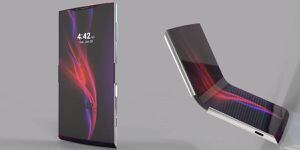 Así luciría un Xperia con pantalla plegable, si Sony lo hiciera