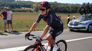 "Al mal tiempo, buena cara": el mensaje de Richard Carapaz tras su caída en el Tour de Francia