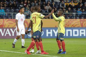 ¡A octavos con goles! Colombia goleó a Tahití y quedó segundo de grupo