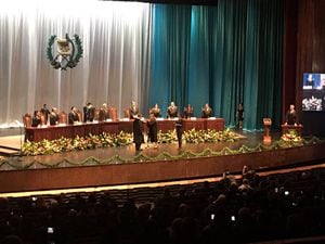 Bonerge Mejía Orellana toma posesión como presidente de la CC