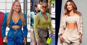 Jennifer Lopez tiene el secreto para lucir estilizada con pantalones y blusa si eres bajita