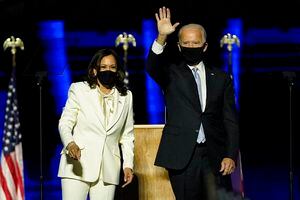 EE.UU escogió "la verdad": Joe Biden y Kamala Harris celebran triunfo y prometen "sanar el alma de la nación"