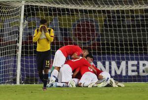 Chile Sub 23 goleó sin problemas a Ecuador en el debut del Preolímpico de Colombia