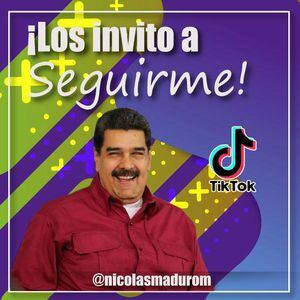 Nicolás Maduro se creó una cuenta de Tik Tok y le 'vacilan' en redes