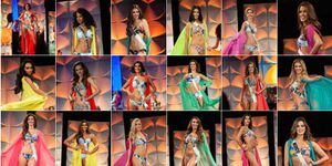 ¡Al piso! Miss Francia, Miss Malasia y Miss Uruguay en las preliminares del Miss Universo 2019