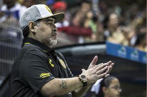 El noble gesto que Maradona hará para ayudar a los damnificados por las lluvias en Sinaloa