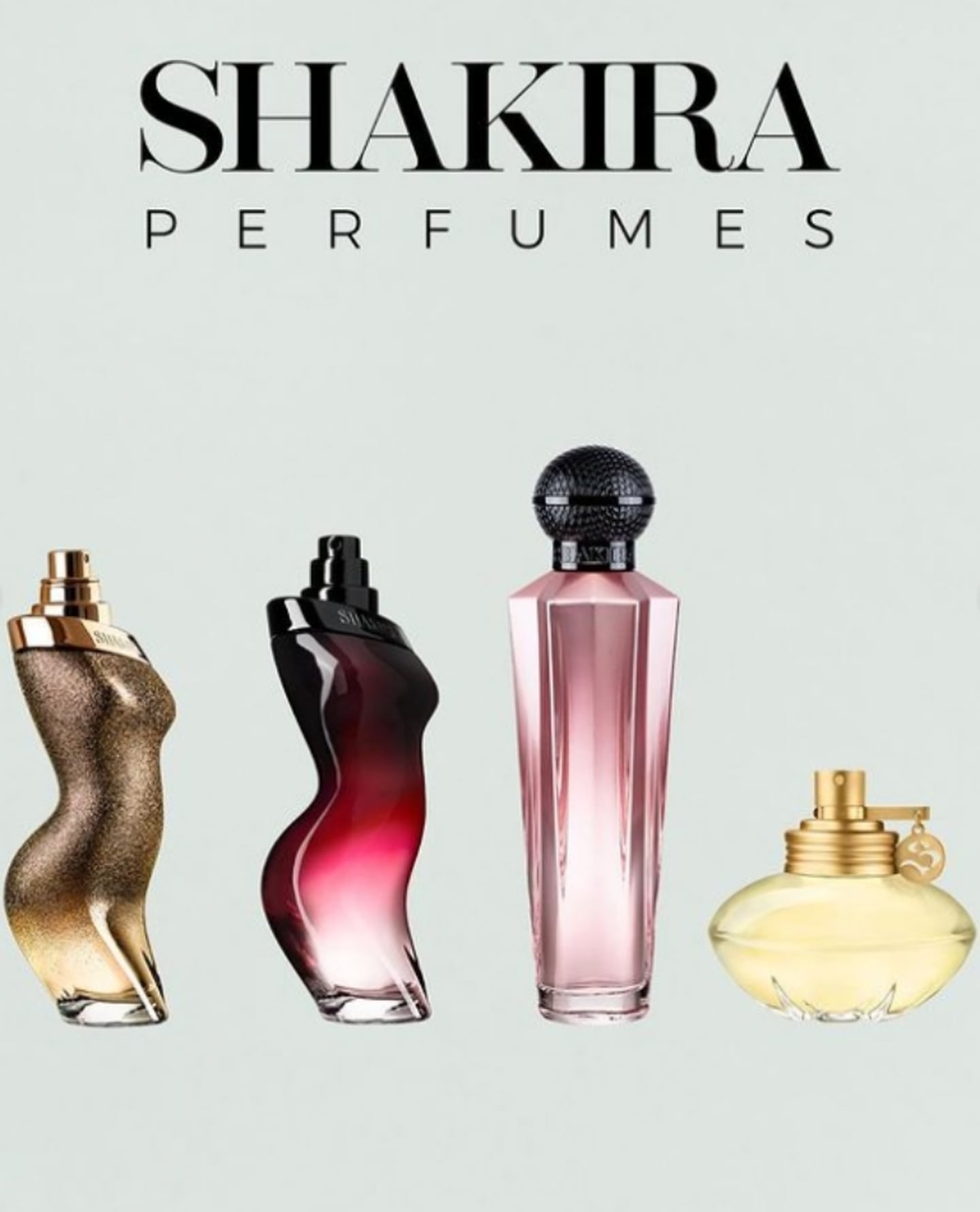 Líneas de perfumes de Shakira.
