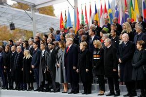 "Nunca más": líderes mundiales conmemoran el centenario del fin de la Primera Guerra Mundial