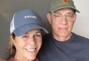 Tom Hanks y su esposa fueron dados de alta en Australia tras recuperarse del coronavirus