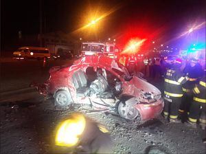 Accidente de tránsito en la vía Durán- Tambo deja tres fallecidos