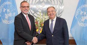 Secretario general de la ONU reitera respaldo a la CICIG y a Velásquez