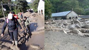 ¡Dura emergencia! Al menos siete muertos por crecida de un arroyo en Chaparral, Tolima