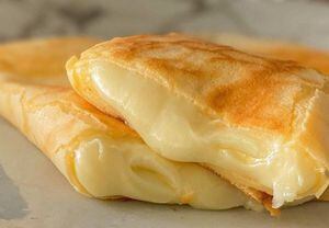 Crepe de tapioca com queijo: uma delícia e só leva 3 ingredientes