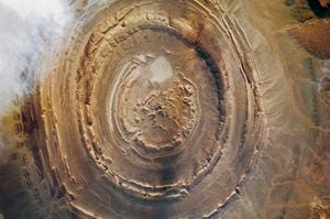 NASA: The most recent photo of the Eye of the Sahara generates further debate about its origin