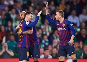 Lionel Messi dictó cátedra en el triunfo del Barcelona que goleó con comodidad al Betis