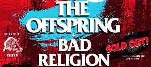 Se agotaron las entradas para The Offspring y Bad Religion